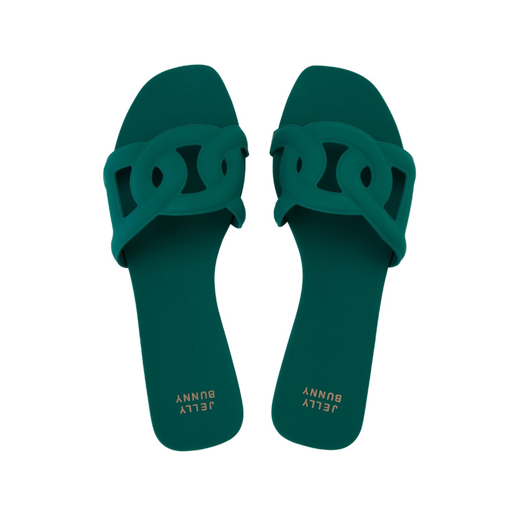 Jelly Bunny Sandal Wanita Grase Glis Flats Sandals