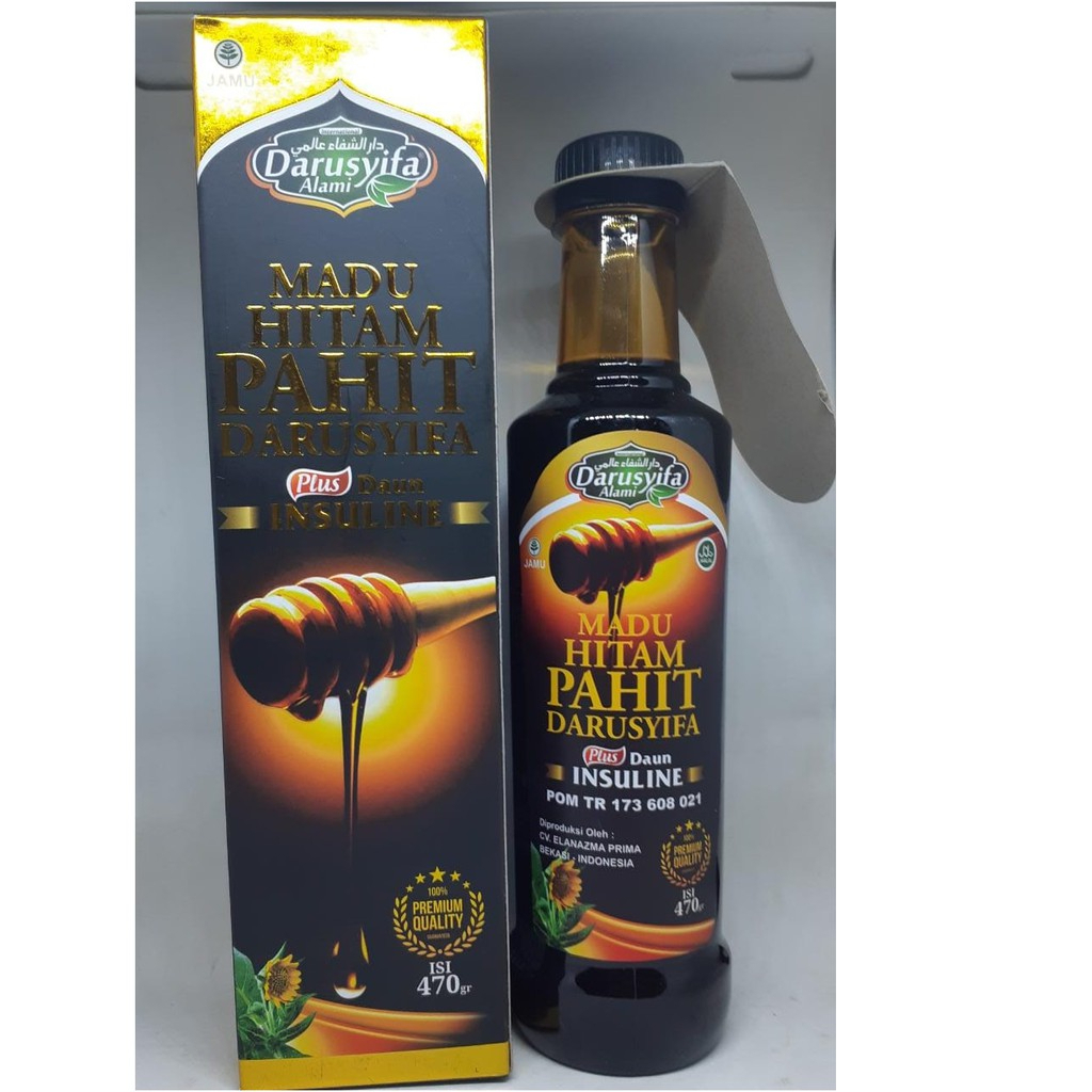 Jual Madu Hitam Pahit Insulin Plus Propolis Madu Pahit Diabetes ...