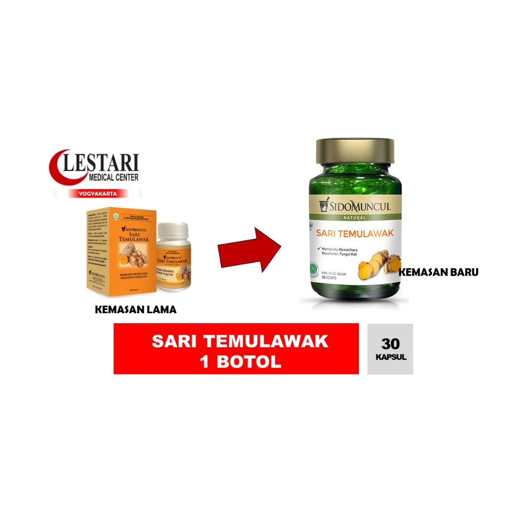 Jual Sidomuncul Sari Temulawak 1 Botol 30 Kapsul Memelihara Fungsi Hati Shopee Indonesia 5981