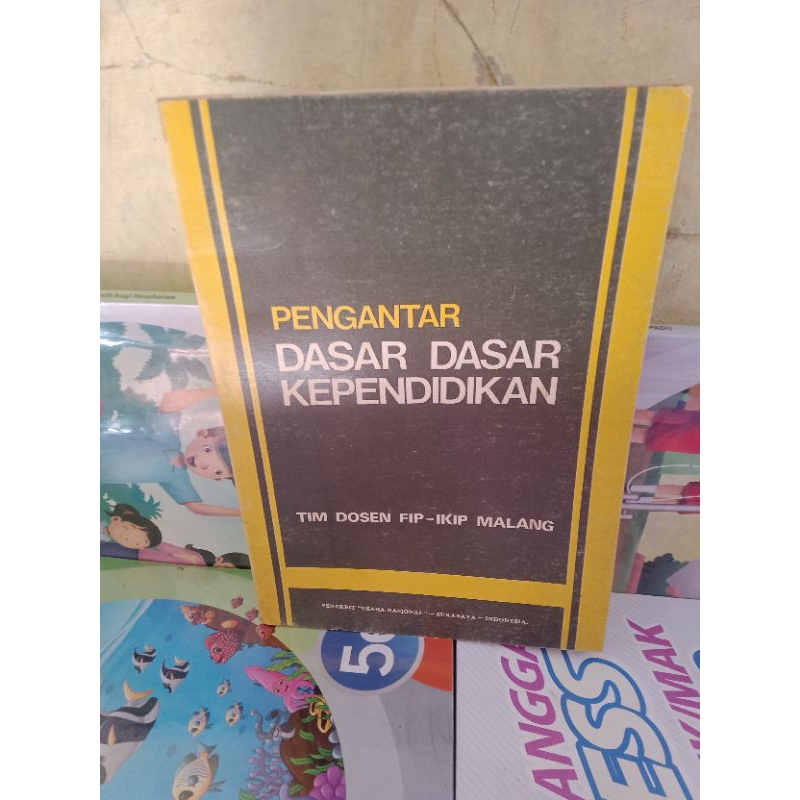 Jual Buku Asli Pengantar Dasar Dasar Kependidikan Shopee Indonesia