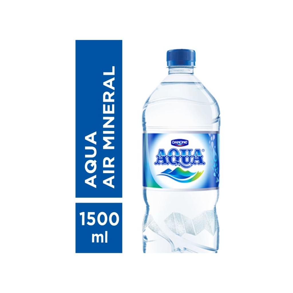 Jual Air Mineral Aqua 1500ml Shopee Indonesia 1661