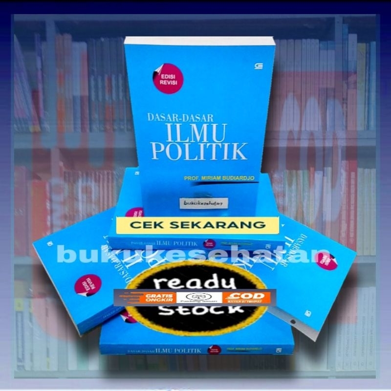 Jual Buku Dasar Dasar ILMU POLITIK, Prof. MIRIAM BUDIARDJO, Edisi ...