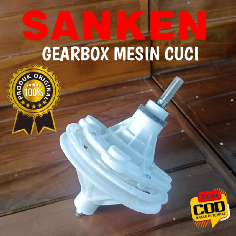 Jual Gearbox Mesin Cuci Sanken Tabung Gigi As Kotak Persegi Empat