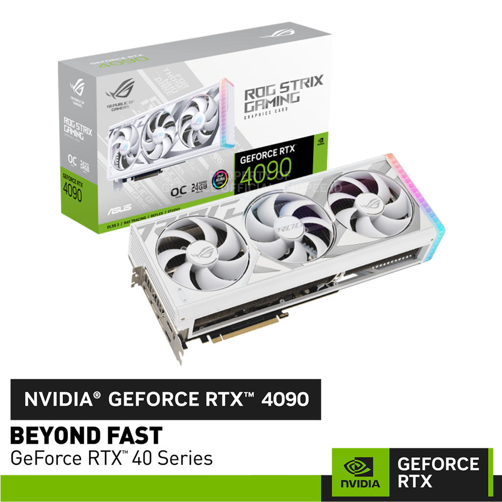 Jual Asus Rog Strix Geforce Rtx 4090 White Oc Edition 24gb Gddr6x Shopee Indonesia 5887