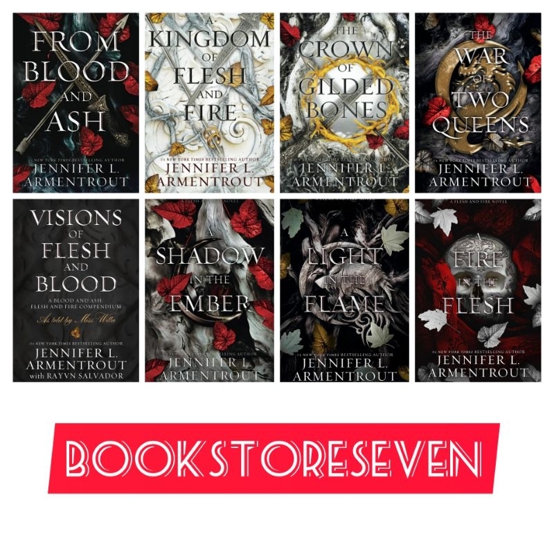 Jual From Blood and Ash, A Kingdom of Flesh and Fire, The Crown of ...