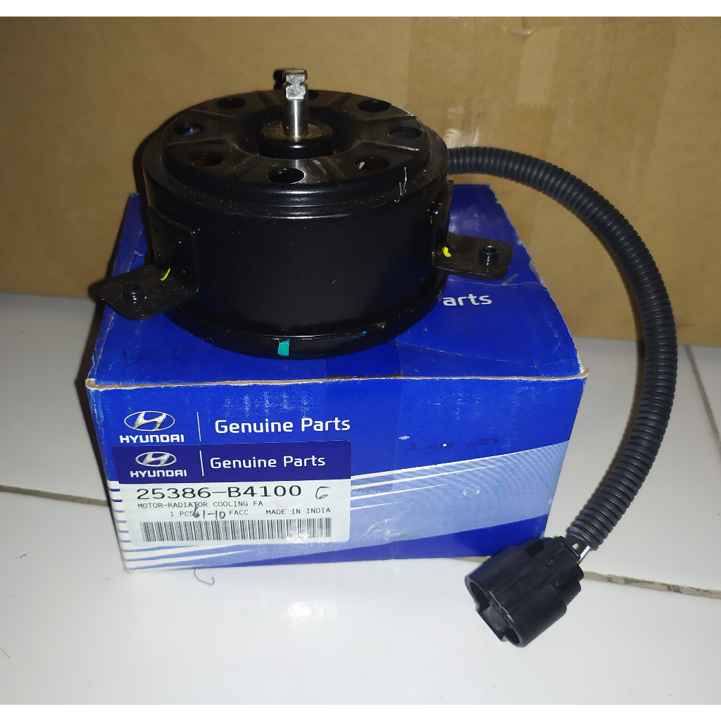 Jual MOTOR COOLING FAN HYUNDAI GRAND I10 25386B4100 Shopee Indonesia