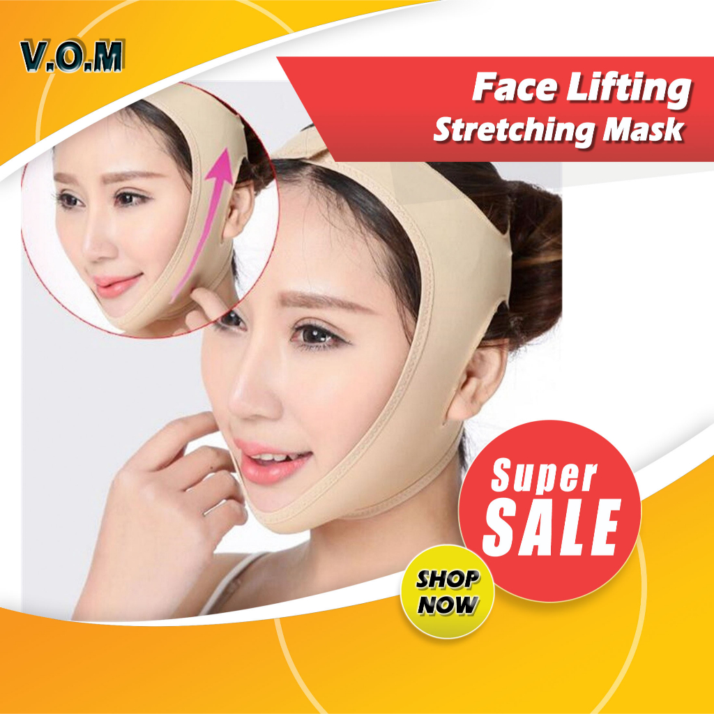 Jual Sabuk Penirus Wajah Face Lifting Stretching Mask Anti Wrinkle 0934 ...