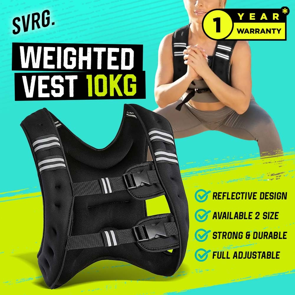 Jual The Republic Of Svarga Weighted Vest | 10kg | Rompi Beban ...