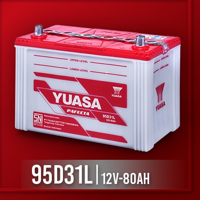 Jual Aki Yuasa 95D31L Mobil Land Cruiser Lexus Fortuner Carnival Sedona