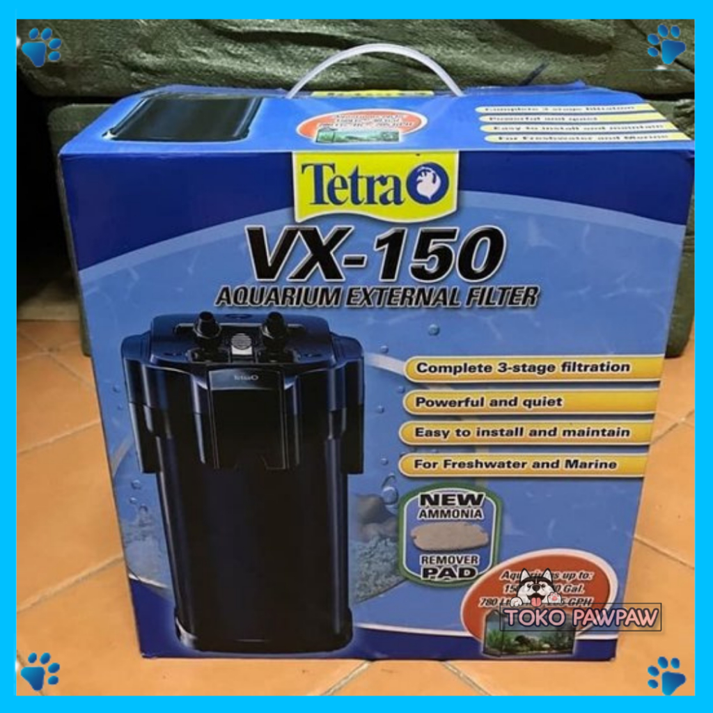 Jual TETRATEC EX FILTER VX 150 External Filter Aquarium Aquascape ...