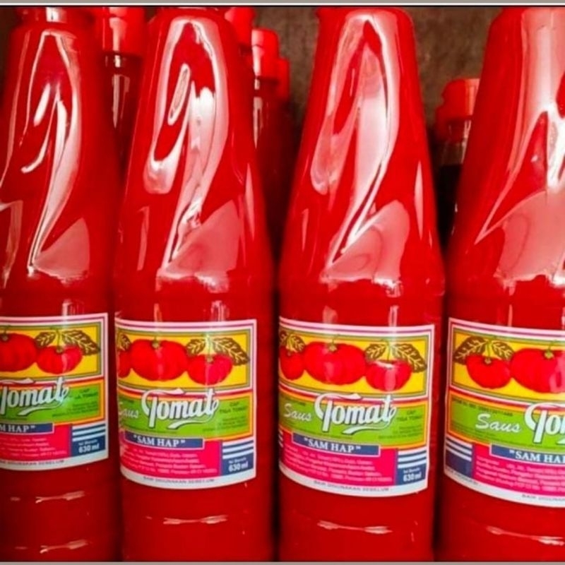 Jual Saos tomat Sam Hap Samhap cap tiga tomat 630ml | Shopee Indonesia