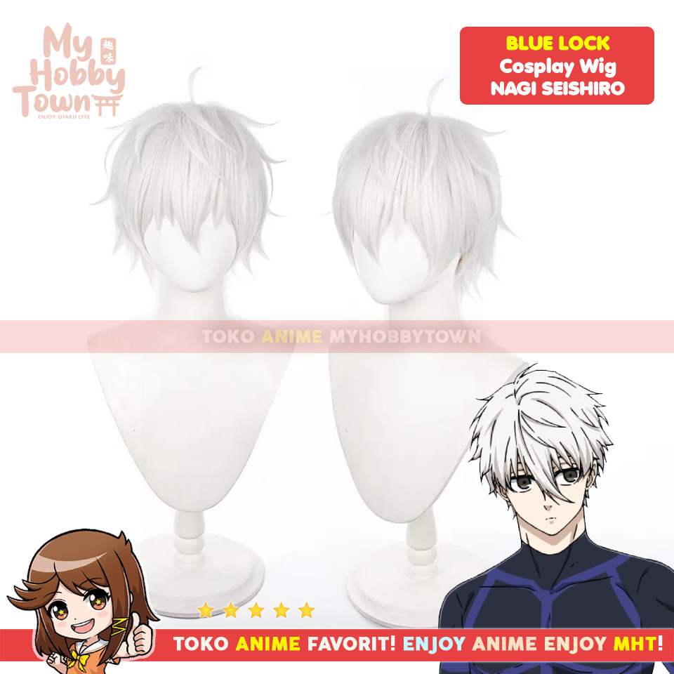Jual Wig Cosplay Anime Blue Lock : Nagi Seishiro Rambut Palsu | Shopee ...