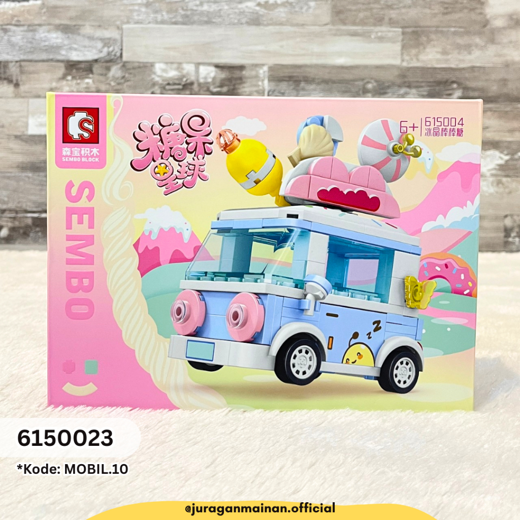 Jual SEMBO BLOCKS Sweet Car Series - Bricks Brick Bongkar Pasang Susun ...
