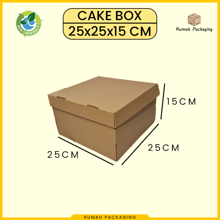 Jual D30 Cm x T35 Cm Cake Box Kotak Kue Tart Mika Bening Bulat