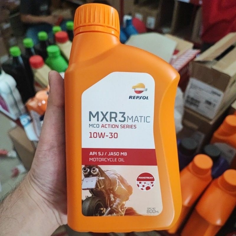 Jual Oli Repsol Matic Mxr Sae W Ml Oli Beat Vario Mio Matic W Api Sj Shopee