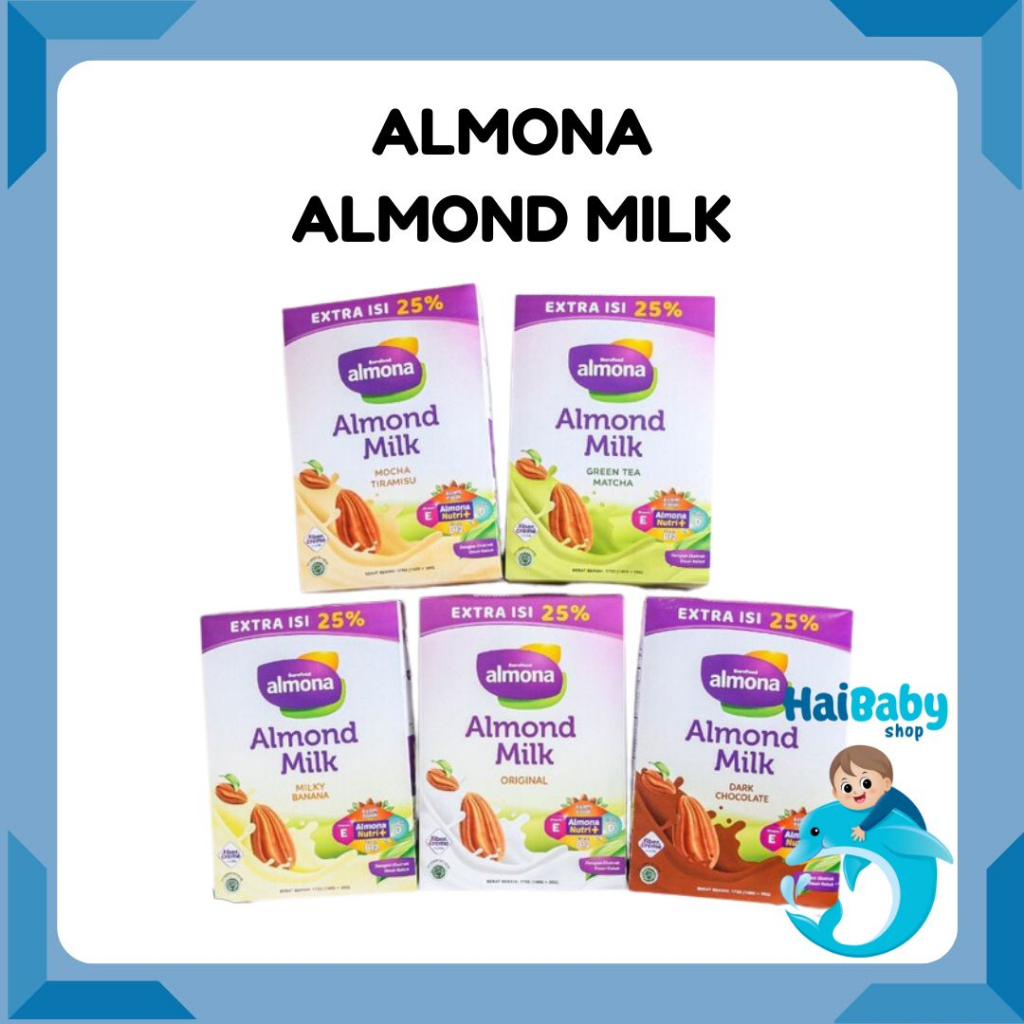Jual Almona Almond Milk Susu Almon Pelancar Asi Asi Booster Shopee Indonesia 4800