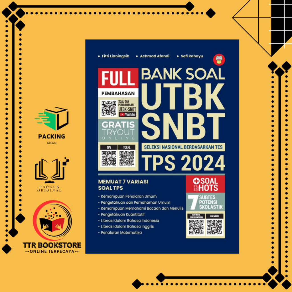 Jual Buku SNBT 2024 - Bank Soal UTBK SNBT TPS 2024 | Shopee Indonesia