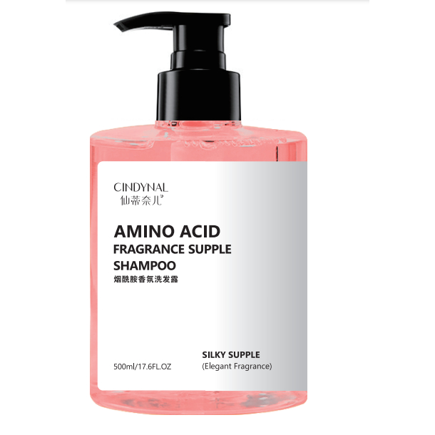 SHAMPOO WANGI CINDYNAL AMINO ACID FRAGRANCE SUPPLE 500ml – Shampoo Harian Rambut Lembut Lurus