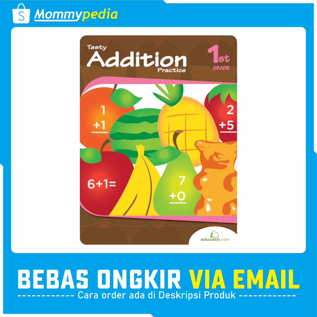 Jual KUMON 1st Grade / Kelas 1 SD - Tasty Addition Practice (Matematika ...