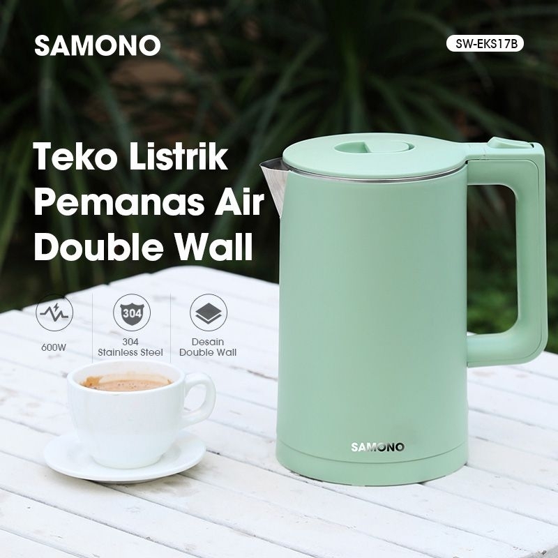 Jual Samono Electric Kettle Teko Listrik Pemanas Air Kapasitas 2 Liter Lapisan Shopee Indonesia 9037