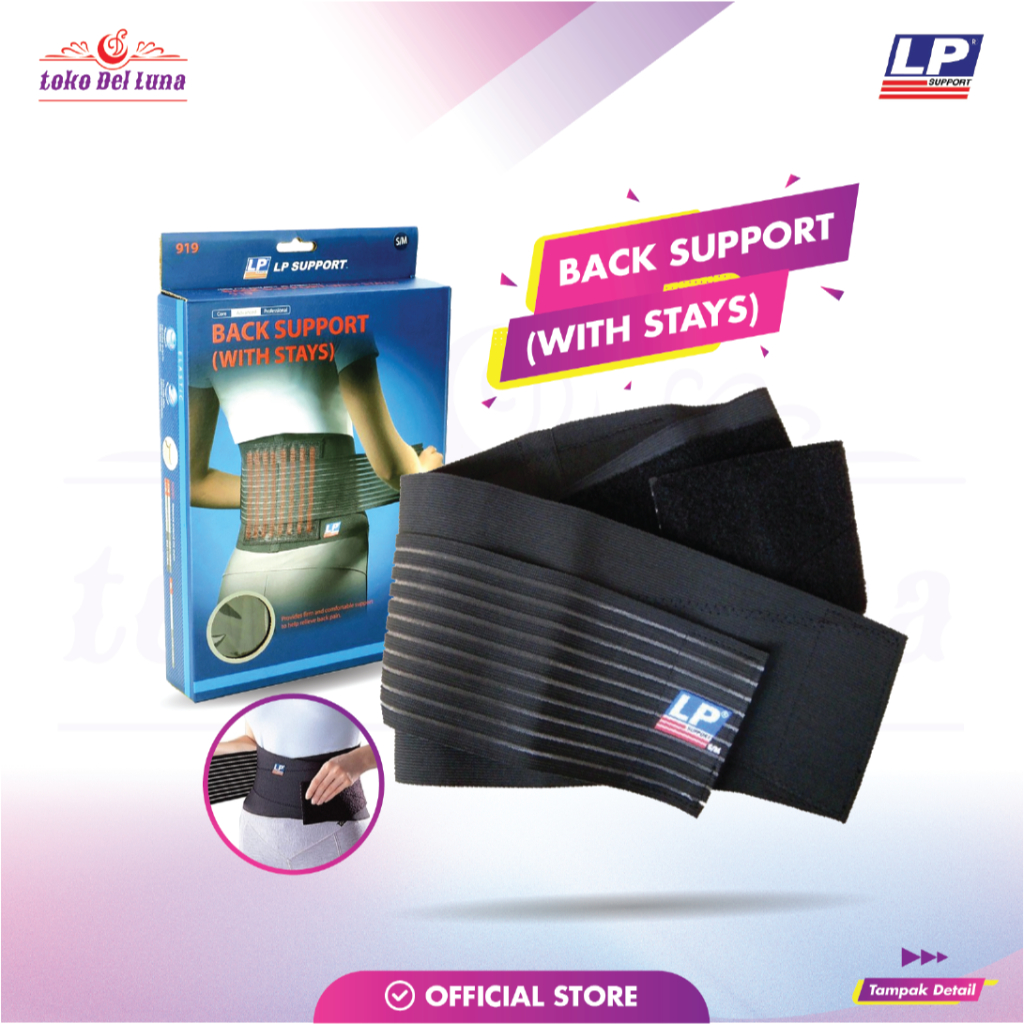 Jual LP SUPPORT Back Support LP 919 ( With Stay ) Dekker Lumbar Sacro ...