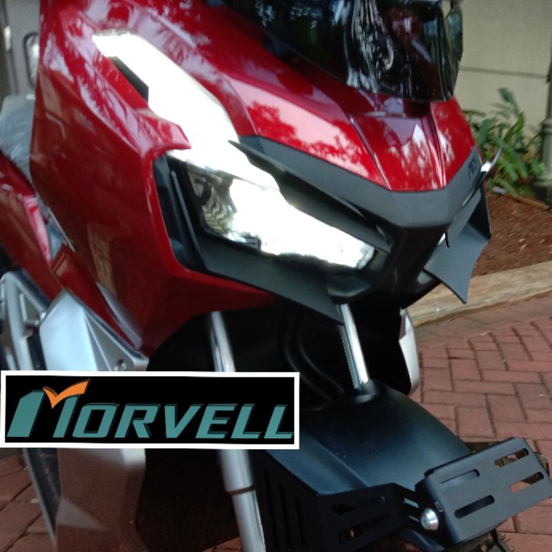 Jual Honda Adv Winglet Alis Lampu Front Lamp Garnish Adv Adv Shopee Indonesia