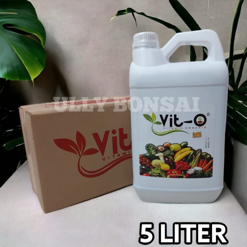 Pupuk Vit O Organik Kemasan Pabrik 5 Liter Untuk Semua Jenis Tanaman Teknologi Jepang