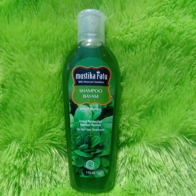 Jual Mustika Ratu Shampoo Bayam 175ml Shopee Indonesia