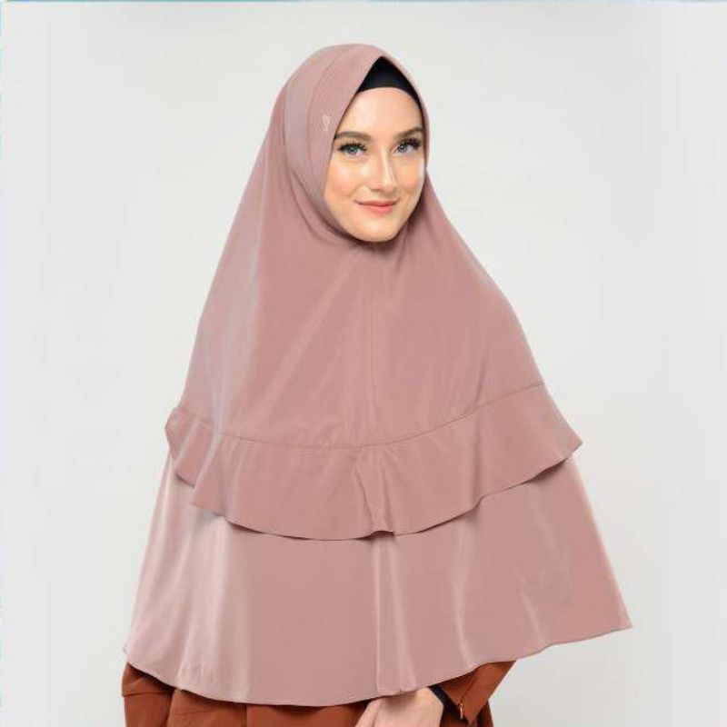 Jual Kerudung Azera-Kerudung Instan Rabbani Bahan Bosse Peach Licin ...