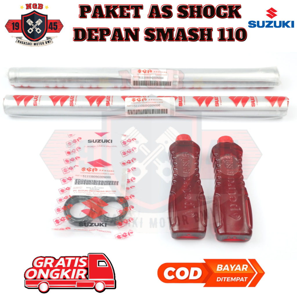 Jual as sok smash baru dan smash lama - Paket As Shock Depan Suzuki ...