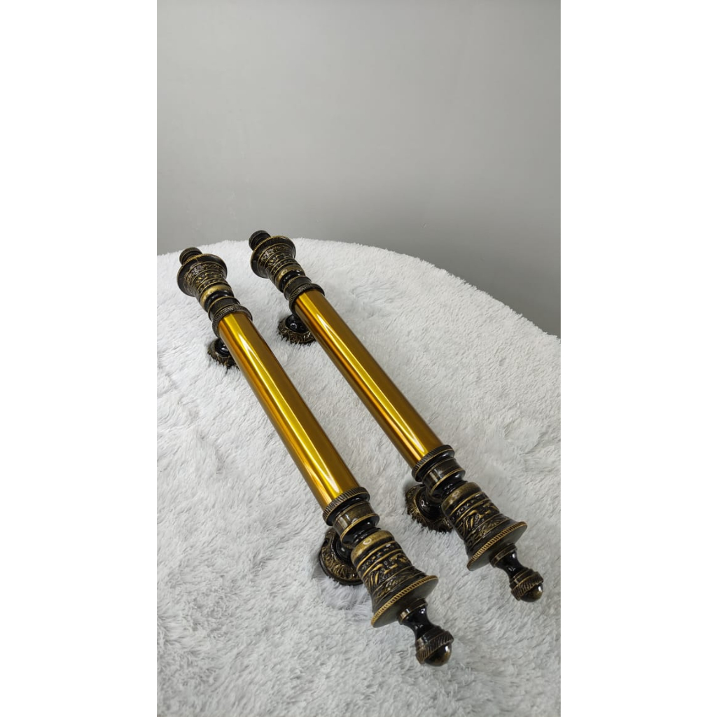 Handle pintu rumah gagang pintu merak antik nanas antik 45cm