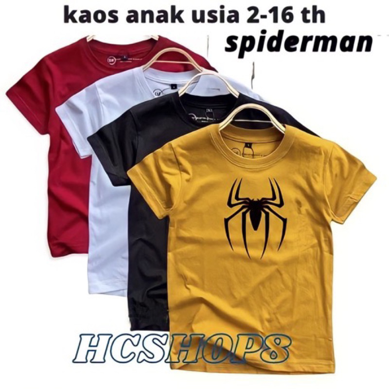 Marvel Spiderman Head Kaos Anak Laki-laki main image 0