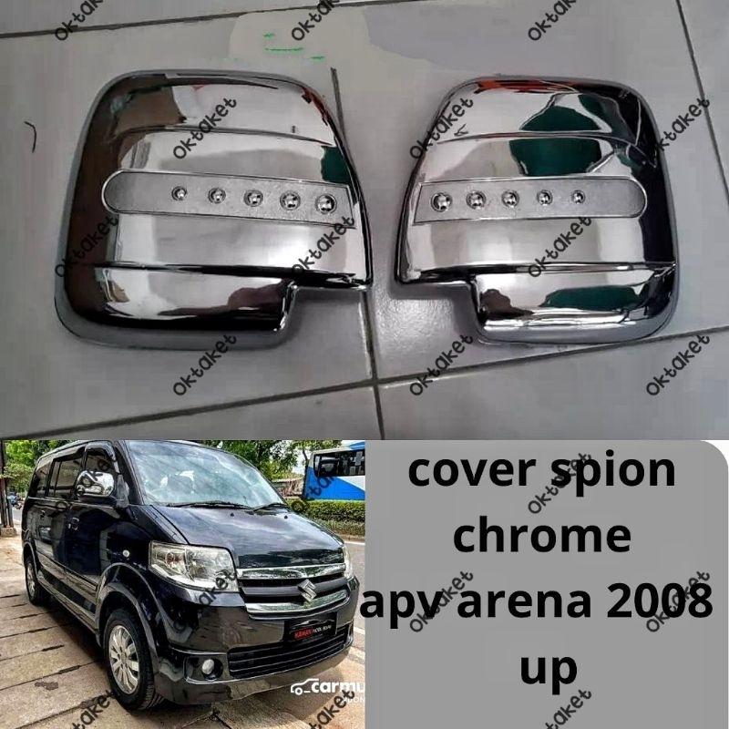 Jual cover spion Suzuki APV Arena 2008 chrome non lamp | Shopee Indonesia