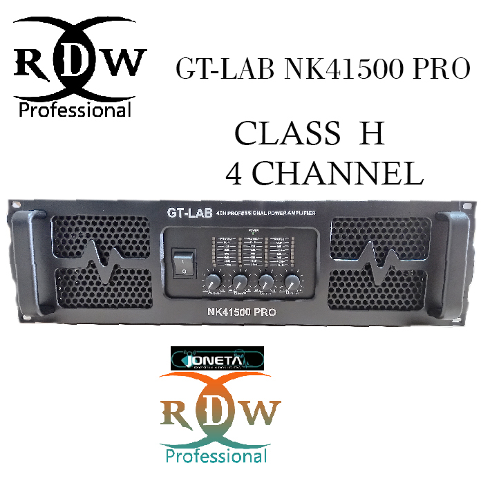 Jual POWER AMPLIFIER GTLAB NK415PRO/NK 415 PRO ORIGINAL 4 CHANNEL