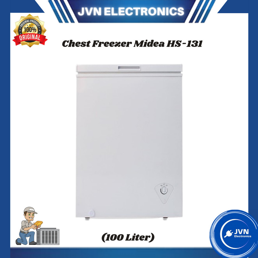 Jual Chest Freezer Midea HS131 (100 Liter) Shopee Indonesia