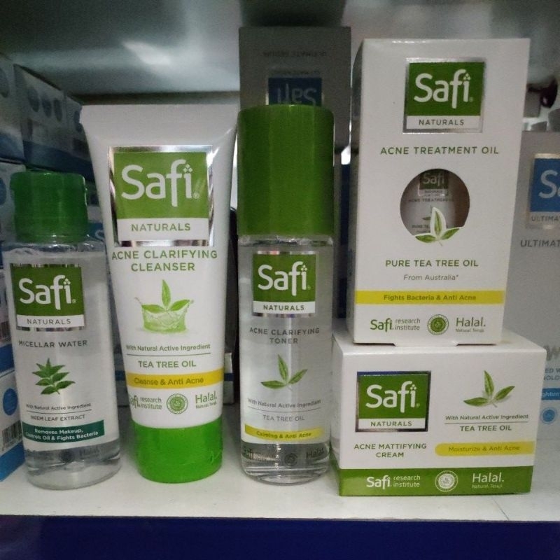 Jual safi natural clarifying/untuk jerawat/berminyak/tea tree oil ...