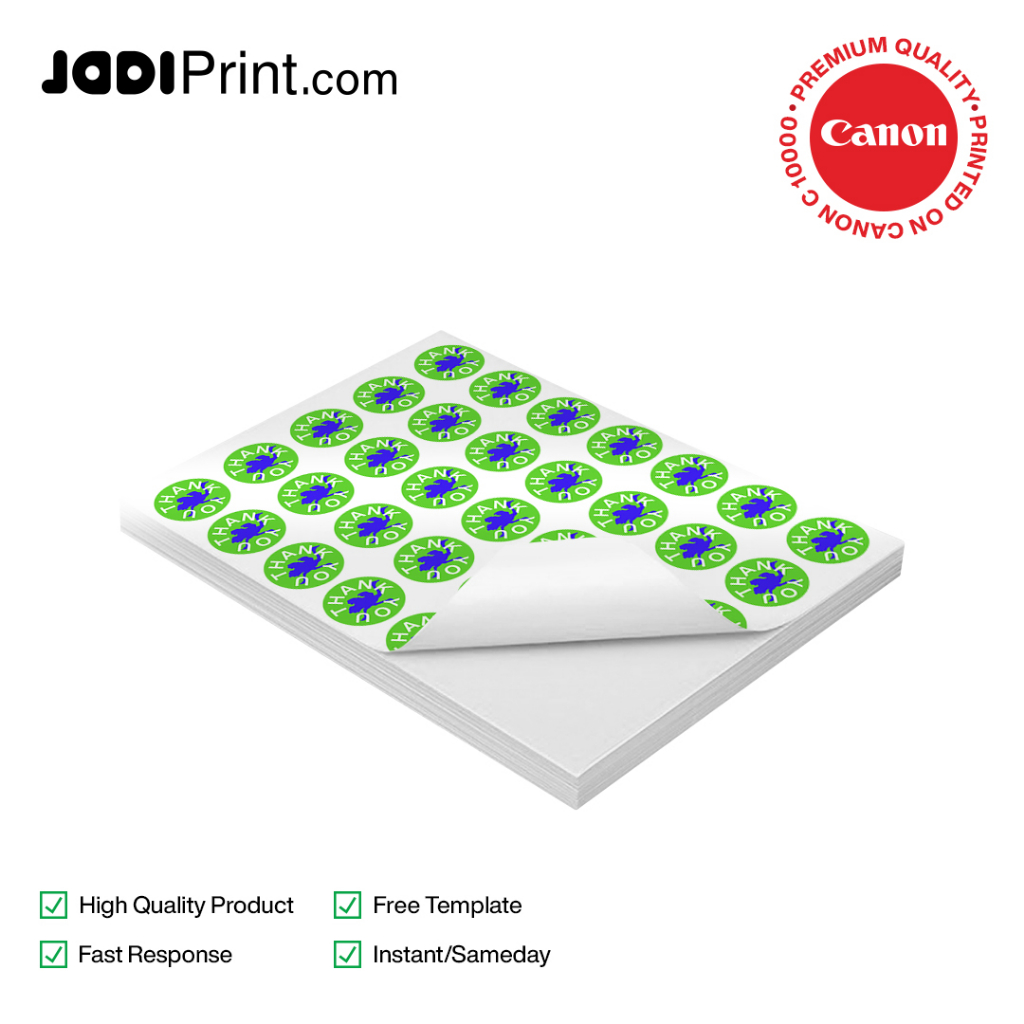 Jual Sticker Vinyl A3 + Cutting / Mesin Canon C10000 | Shopee Indonesia