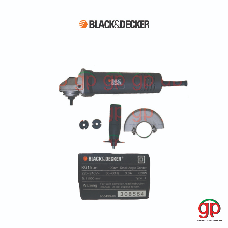 Black and Decker Angle Grinder KG15-b1 Restoration 