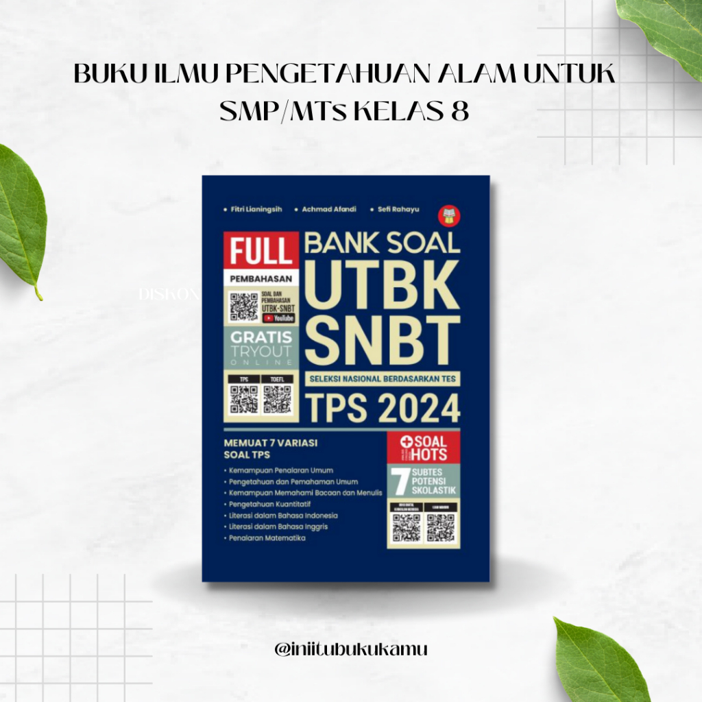 Jual Buku Bank Soal Utbk Snbt Tps Shopee Indonesia