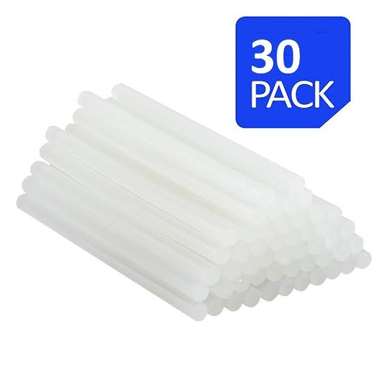 Jual (PAKET ISI 30 PCS) Glue Gun Sticks Lem Refill Isi Glue Stick Lilin ...