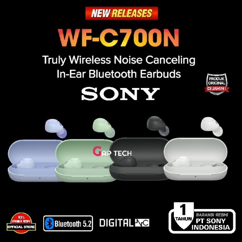 Jual Sony WF-C700N / WF C 700N / WF C700 N / WFC700N Noise Cancelling ...