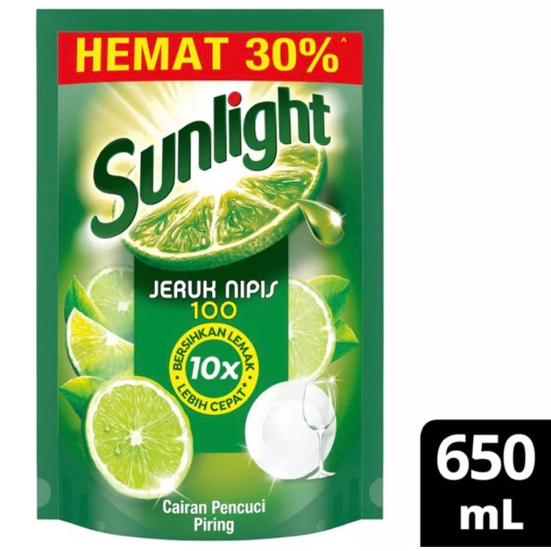 Jual Sunlight Sabun Cuci Piring Refill 635ml | Shopee Indonesia