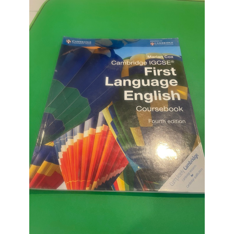 Jual cambridge igcse first language english coursebook second shopee