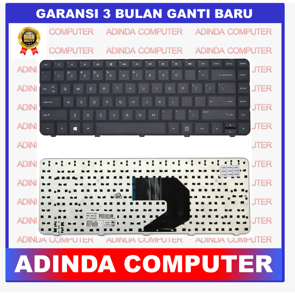 Jual Keyboard Hp Compaq Cq43 Cq430 431 Cq57 G4 G6 630 Hp 1000 Cq45 Shopee Indonesia 5226