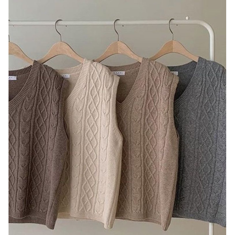 Jual Vest Rajut | Shopee Indonesia