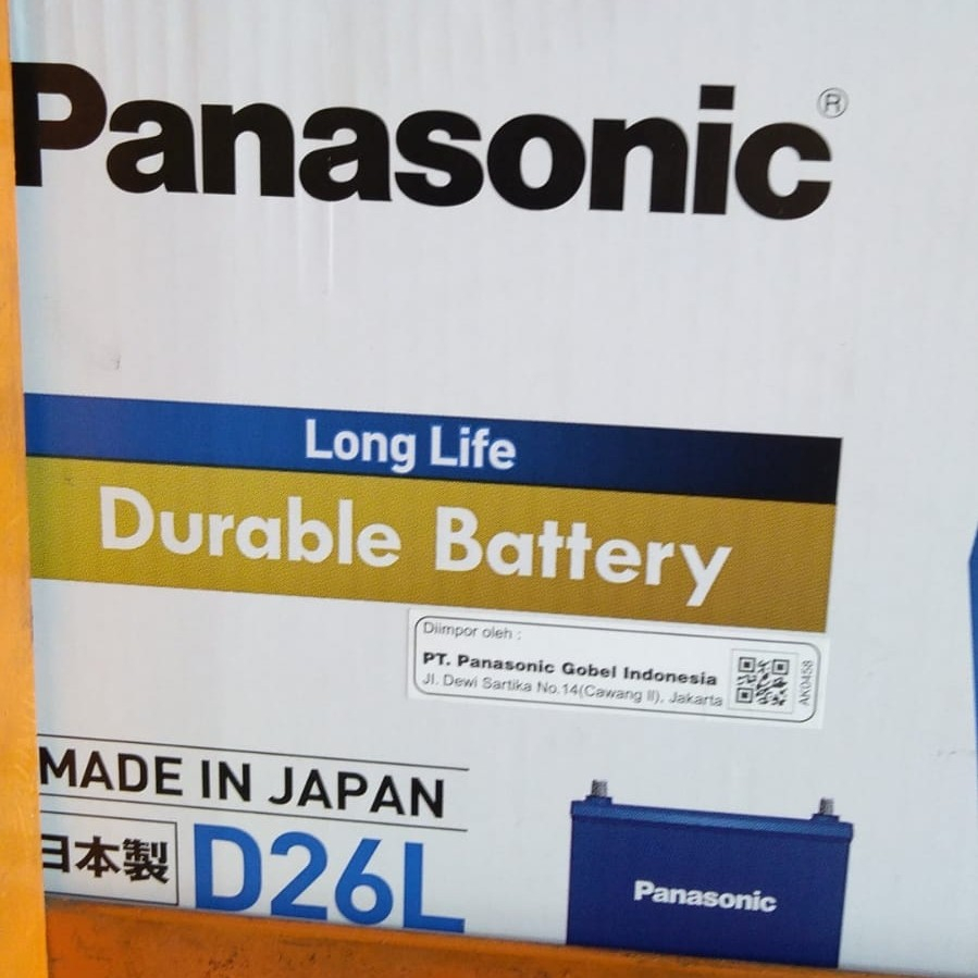 Jual Aki Mobil Mitsubishi Pajero D26L NX 110-5L Aki Kering Panasonic