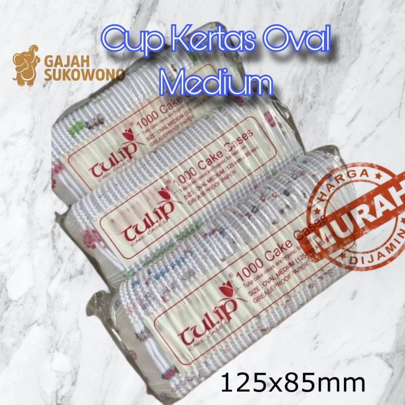 Jual Cup kertas / paper cup oval medium 1000pcs | Shopee Indonesia