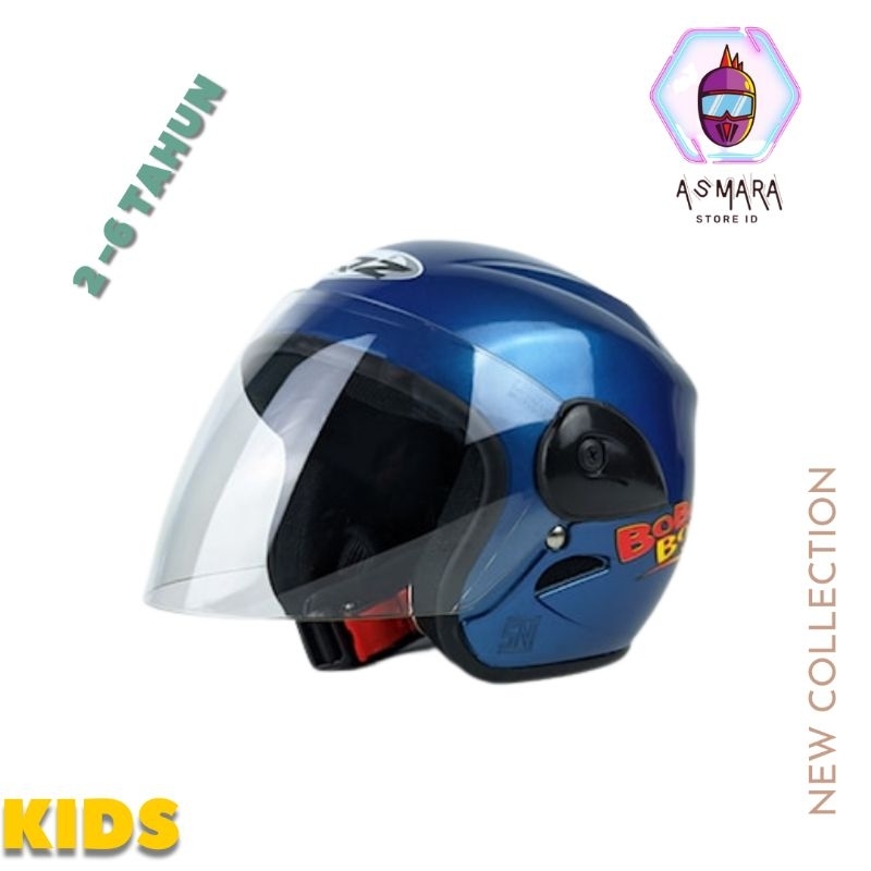 Jual Helm Anak Murah Cewek Cowok Usia 25 610 Tahun SNI Half Face Keren Lucu Bagus Shopee