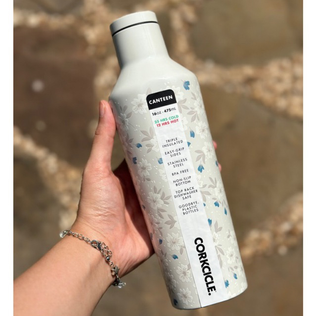 Jual [READY] CORKCICLE® Canteen 16oz Ditsy Floral Cream, Ditsy Floral