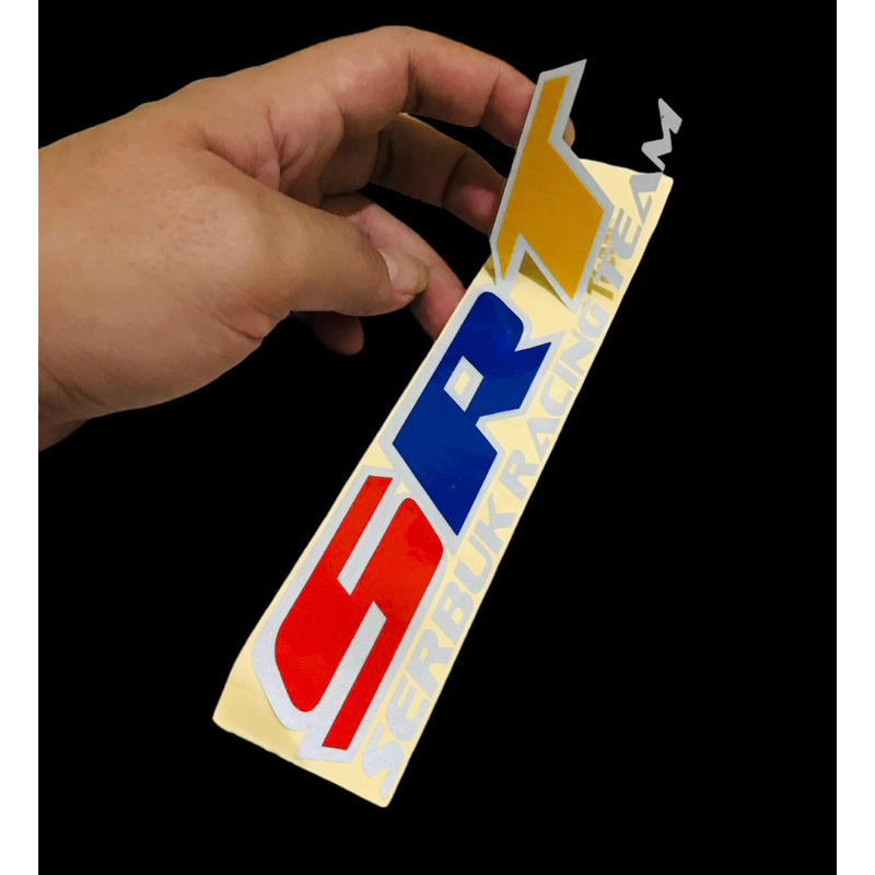 Jual Sticker Cutting Mobil SRT Serbuk Racing Team | Shopee Indonesia